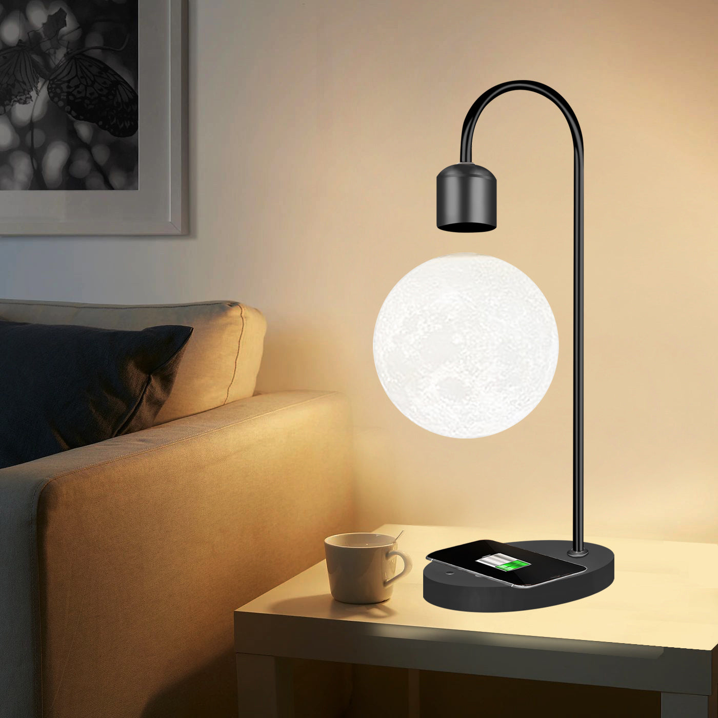 Magnetic Moon Led Light