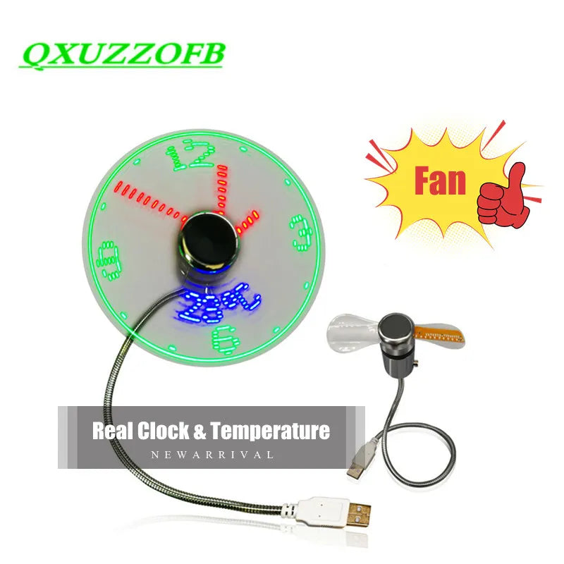 Fan clock Light Led